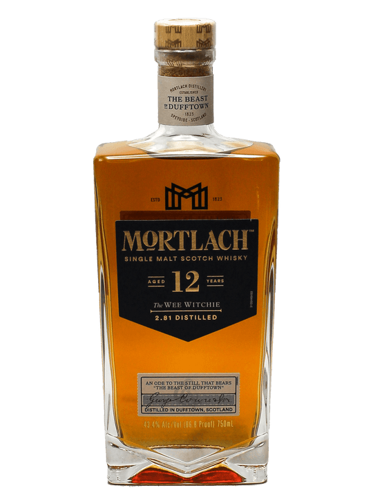 Mortlach "The Wee Witchie" 12 Year Single Malt Scotch Whisky 750ml-Bottle Barn