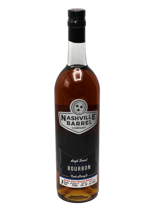 Nashville Barrel Co. Bottle Barn Barrel Select 7 Year Straight Bourbon Whiskey 750ml-Bottle Barn