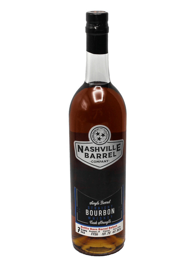 Nashville Barrel Co. Bottle Barn Barrel Select 7 Year Straight Bourbon Whiskey 750ml