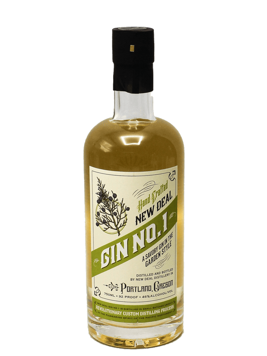 New Deal Distillery No.1 Gin 750ml-Bottle Barn