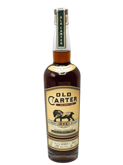 Old Carter Small Batch #12 Straight Rye Whiskey 750ml