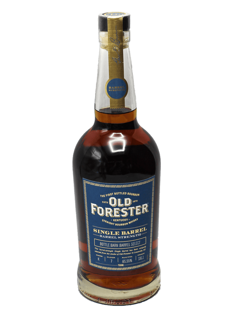 Old Forester Bottle Barn Select Barrel Strength Kentucky Straight Bourbon Whiskey 750ml