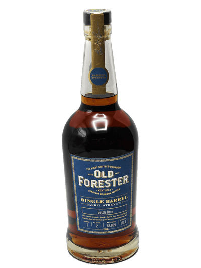 Old Forester Bottle Barn Single Barrel Barrel Strength Straight Bourbon Whiskey 750ml