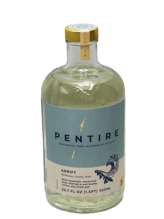 Pentire Adrift Botanical Non-Alcoholic Spirit 700ml-Bottle Barn