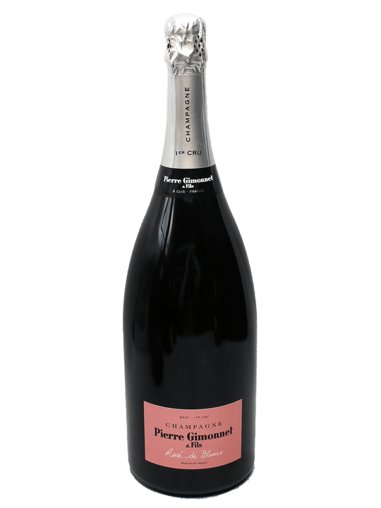 Pierre Gimonnet & Fils Rose de Blancs 1er Cru Brut Champagne 1.5L [JS93][JD92][WS91][WE90]-Bottle Barn
