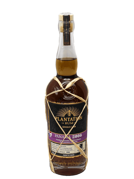 Plantation Bottle Barn Barrel Select Panama 2008 Single Cask Rum 750ml-Bottle Barn