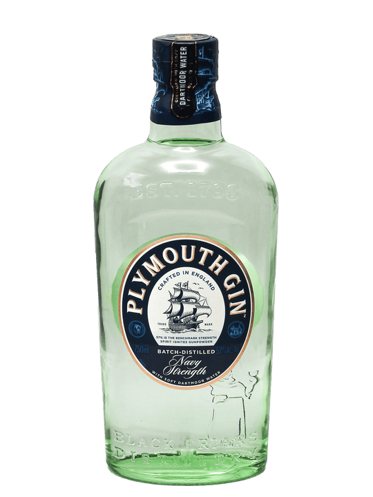 Plymouth Gin Navy Strength Gin 750ml-Bottle Barn