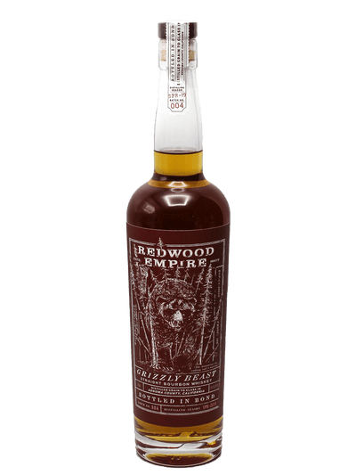 Redwood Empire Grizzly Beast Bottled in Bond Bourbon Whiskey 750ml