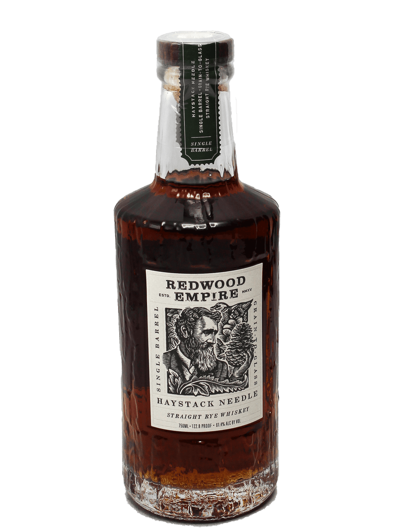 Redwood Empire Haystack Needle 8 Year Single Barrel Straight Rye Whiskey 750ml-Bottle Barn