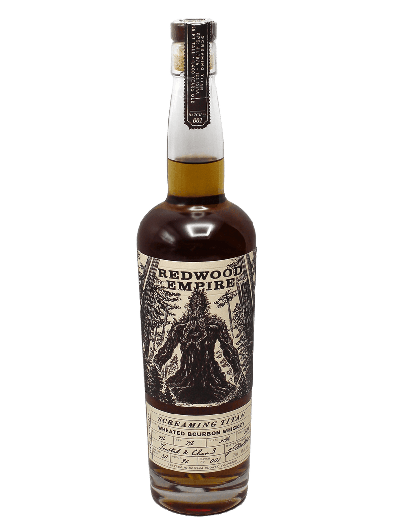 Redwood Empire Screaming Titan Wheated Bourbon Whiskey 750ml-Bottle Barn