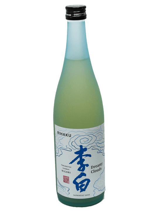 Rihaku "Dreamy Clouds" Nigori Sake 720ml-Bottle Barn