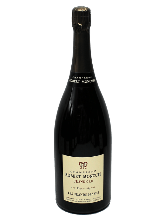 Robert Moncuit Les Grands Blancs Extra Brut Champagne 1.5L [V92][WA91]-Bottle Barn
