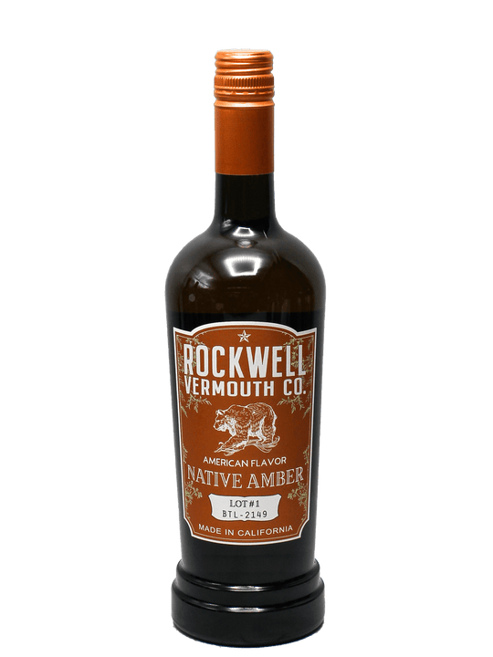 Rockwell Native Amber Vermouth 750ml-Bottle Barn