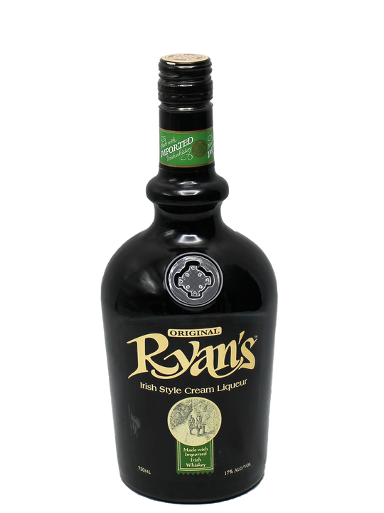 Ryan's Irish Style Cream Liqueur 750ml-Bottle Barn