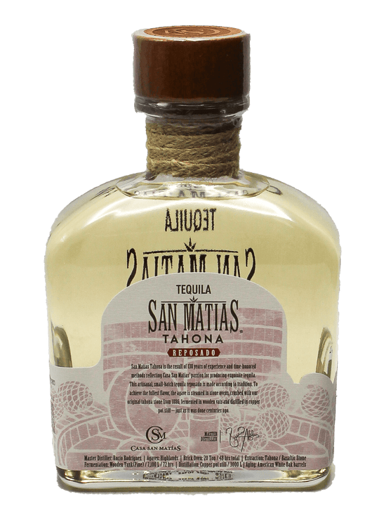 San Matias Tahona Reposado Tequila 750ml-Bottle Barn
