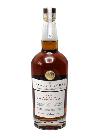 Savage & Cooke Cabernet Sauvignon Cask Finish Bourbon 750ml