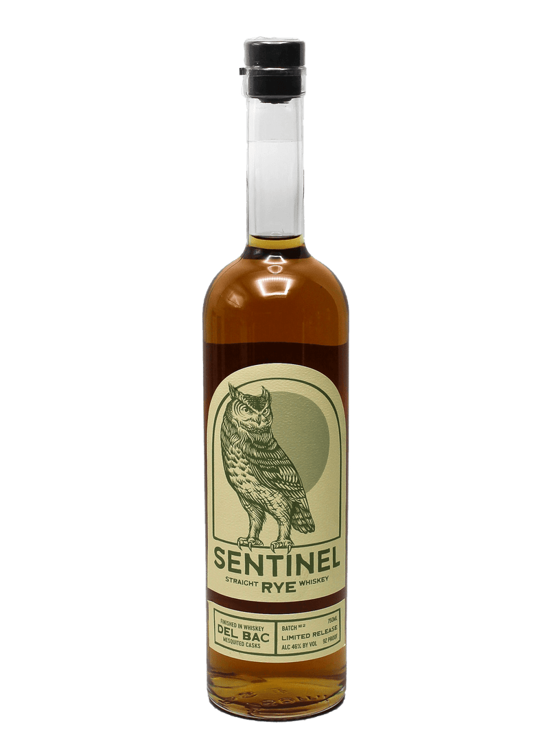 Del Bac Sentinel Mesquited Cask Rye Whiskey 750ml – Bottle Barn