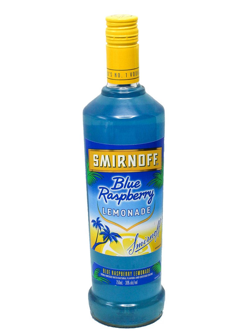 Smirnoff Blue Raspberry Lemonade Vodka 750ml