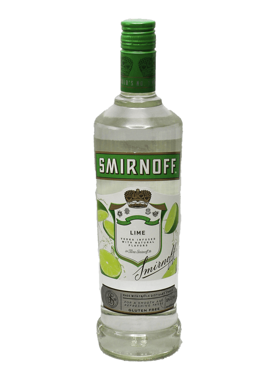 Smirnoff Lime Vodka 750ml-Bottle Barn