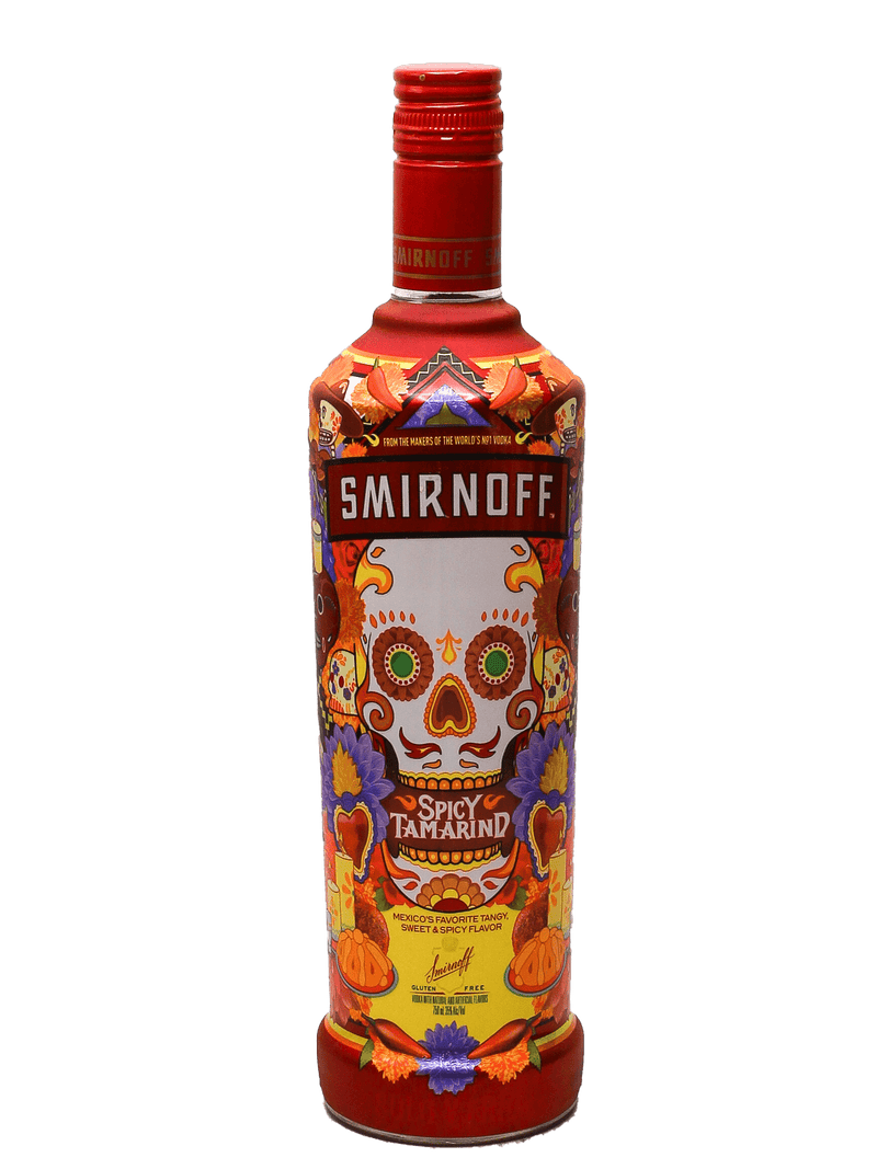 Bottle of Smirnoff Spicy Tamarind Vodka-Bottle Barn