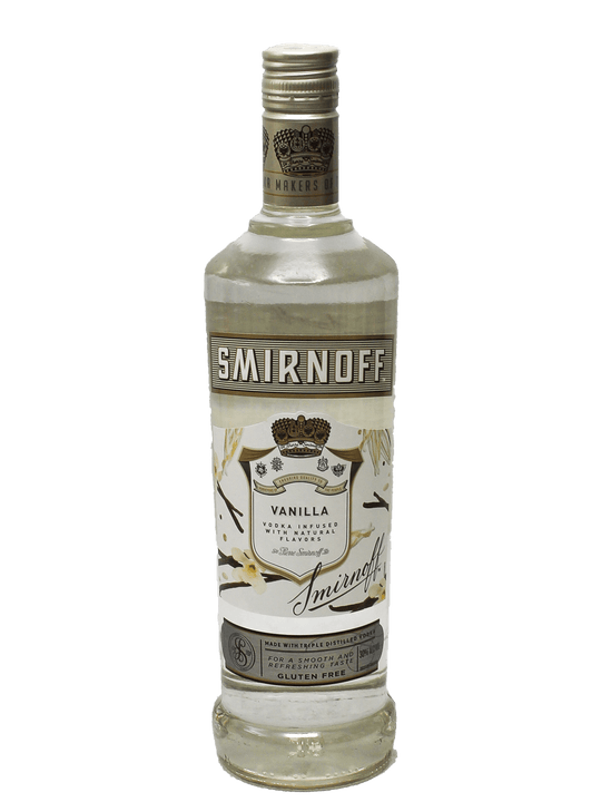 Smirnoff Vanilla Vodka 750ml-Bottle Barn