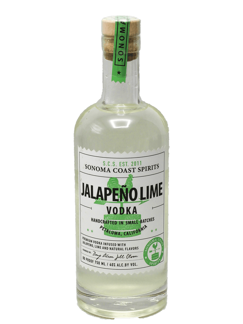 Sonoma Coast Spirits Jalapeno Lime Vodka 750ml