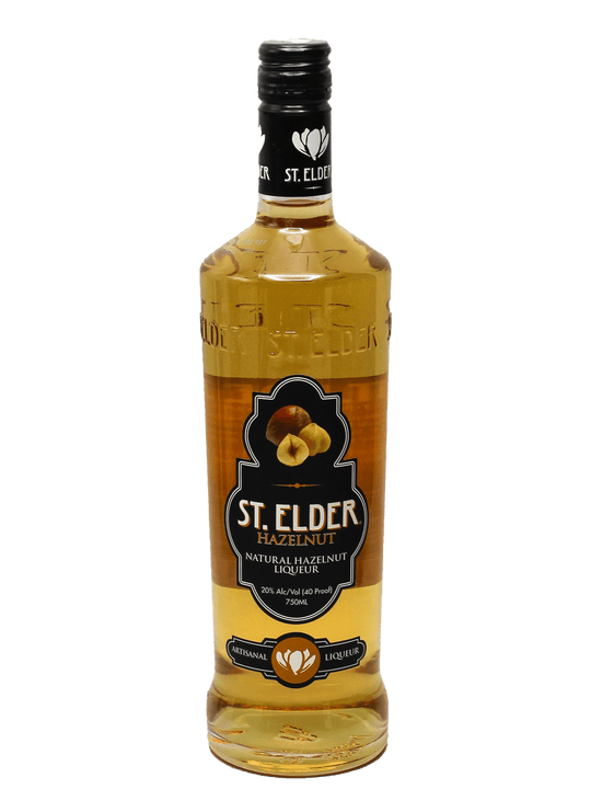 St. Elder Hazelnut Liqueur 750ml-Bottle Barn