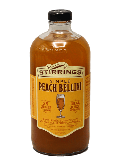 Stirrings Peach Bellini Mix 750ml