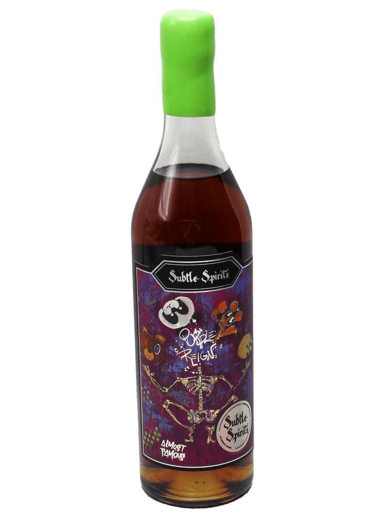 Subtle Spirits Purple Reign Straight Bourbon Whiskey 750ml-Bottle Barn
