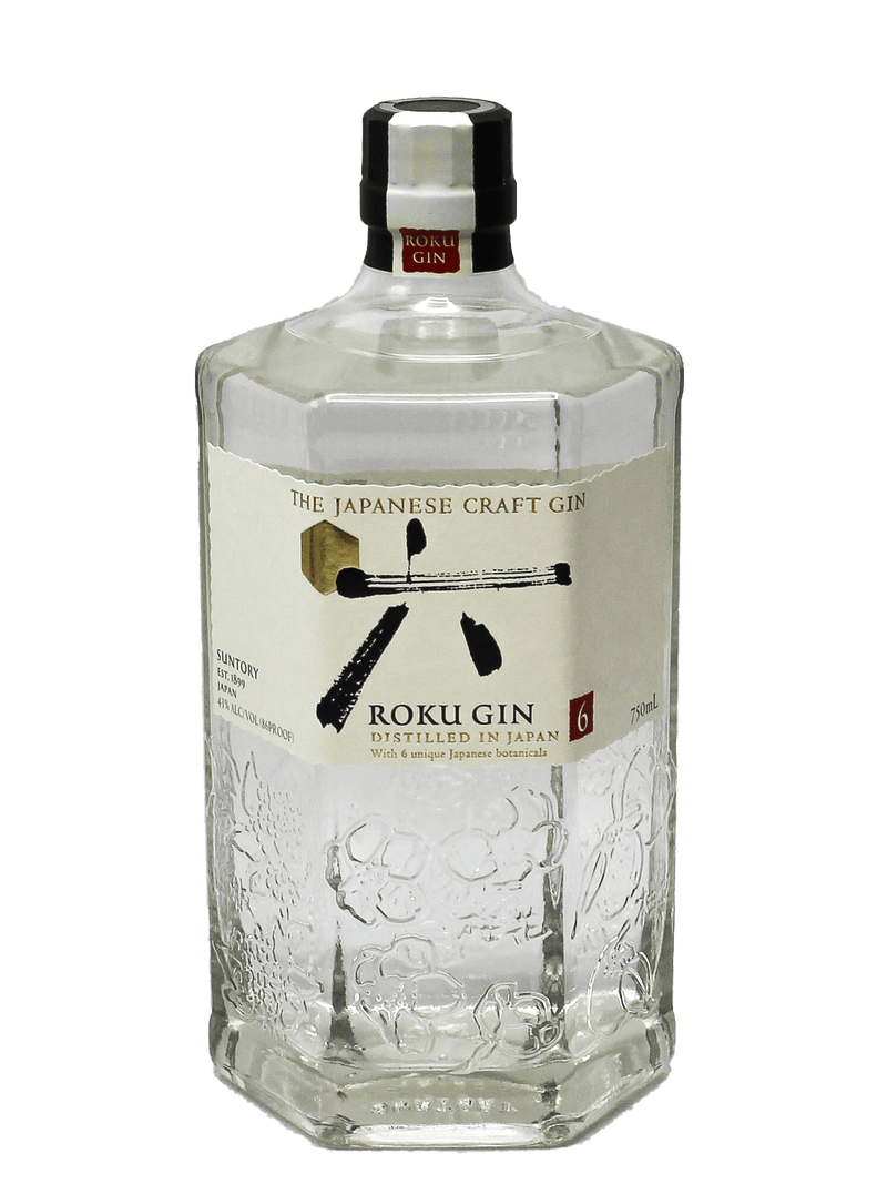 – Gin Bottle Barn 750ml Japanese Roku Suntory