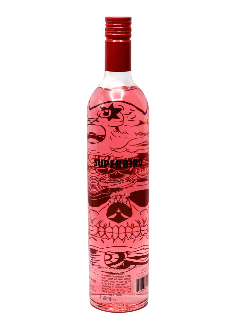 Superbird Fuego Spicy Blanco Tequila 750ml-Bottle Barn