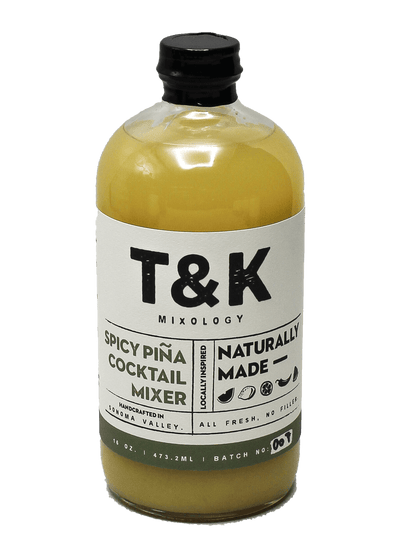 T&K Spicy Pina Cocktail Mixer 16oz