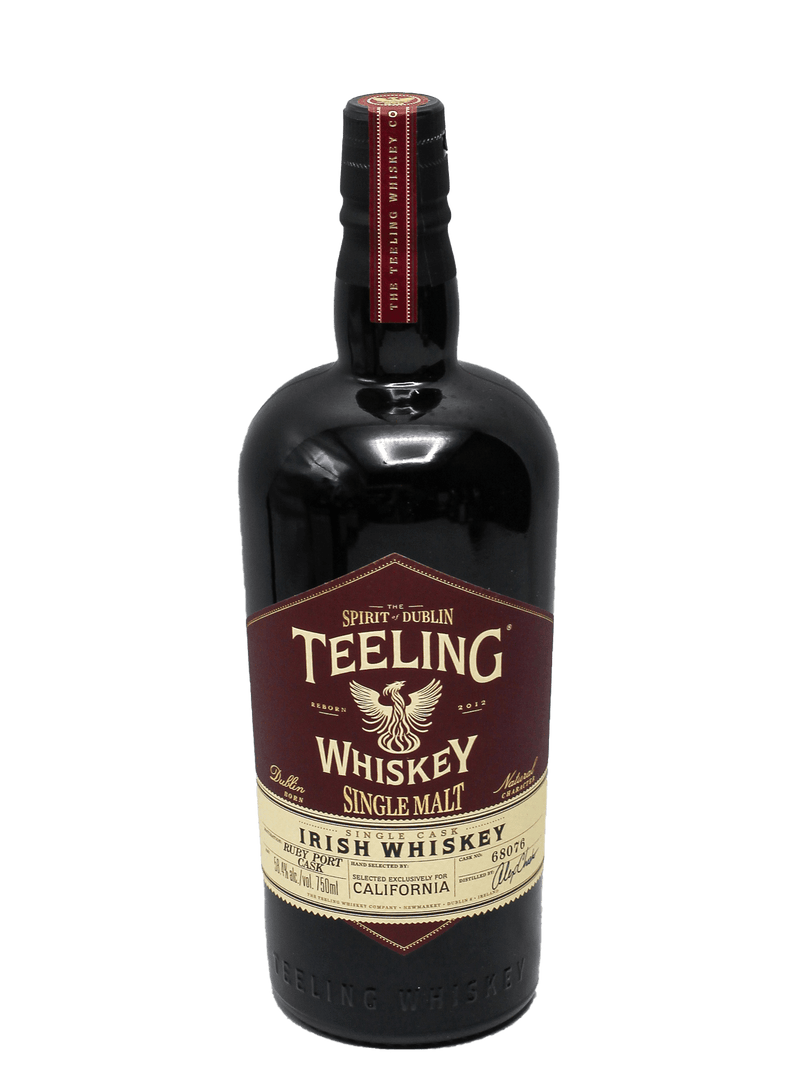 Teeling Ruby Port Cask Single Malt Irish Whiskey 750ml