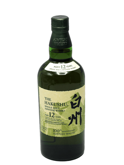 The Hakushu 12 Year Single Malt Japanese Whisky 100th Anniversary Edition 750ml