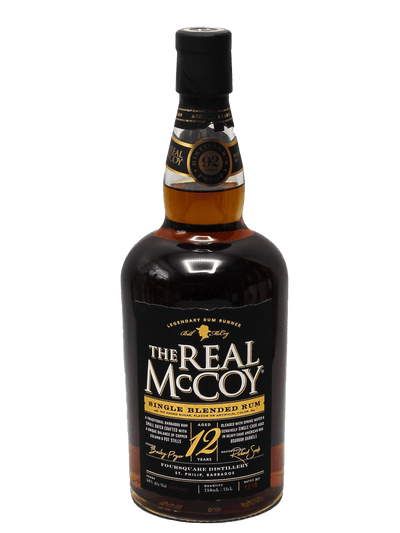 The Real McCoy 12 Year Distiller's Proof Rum 750ml