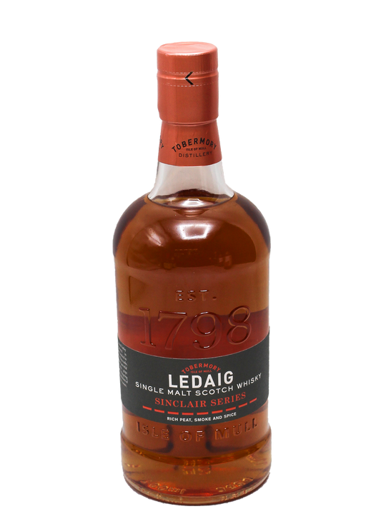 Tobermory Ledaig Sinclair Series Isle of Mull Rioja Cask Finish Single Malt Scotch Whisky 700ml-Bottle Barn