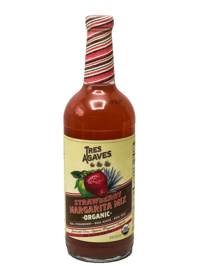 Tres Agaves Organic Strawberry Margarita Mix 1L