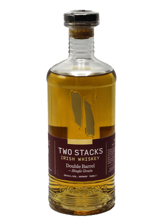 Two Stacks Doubel Barrel Single Grain irish Whiskey 700ML-Bottle Barn