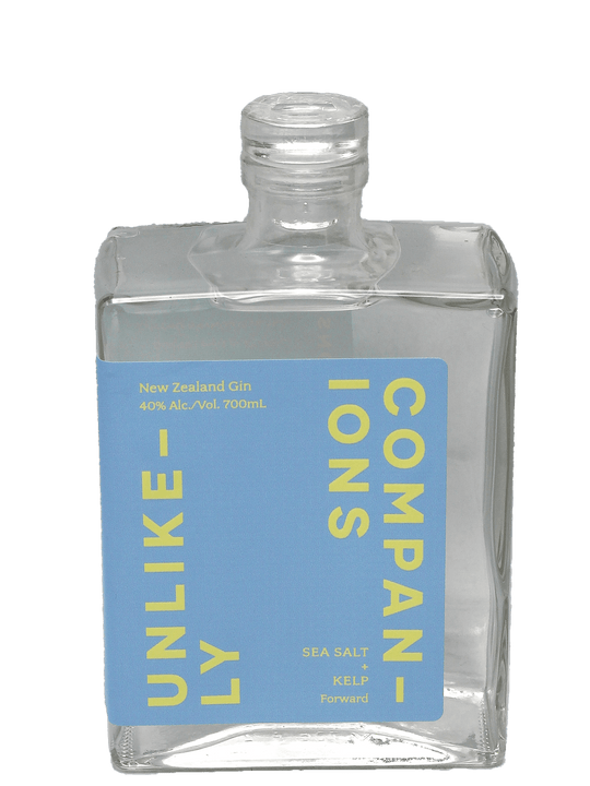 Unlikely Companions Sea Salt & Kelp New Zealand Gin 700ml-Bottle Barn
