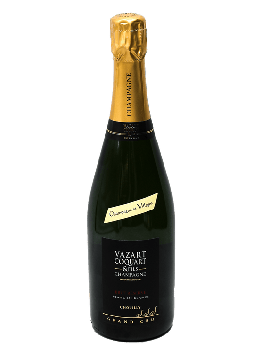 Vazart-Coquart & Fils Brut Reserve Blanc de Blancs Grand Cru [D92][WE90]-Bottle Barn
