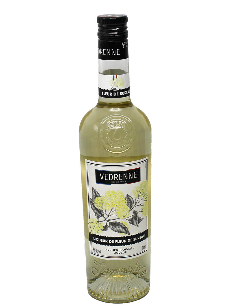 Vedrenne Elderflower Liqueur 700ml-Bottle Barn