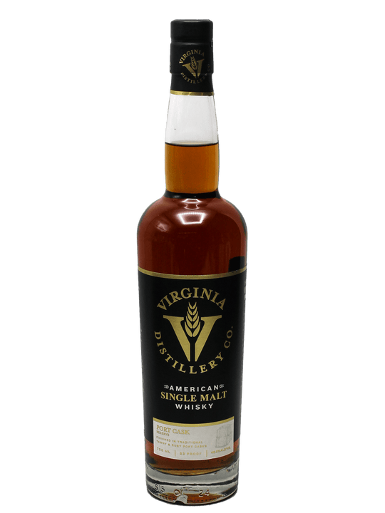 Virginia Distillery American Single Malt Whiskey Port Cask Reserve 700ml-Bottle Barn