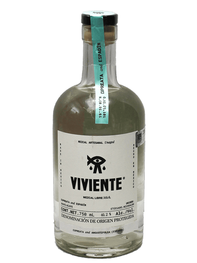 Viviente Cupreata and Espadin Mezcal Artesanal 750ml