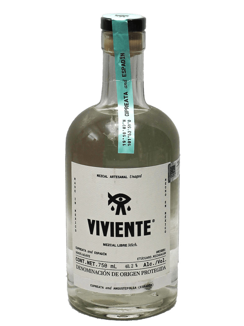 Viviente Cupreata and Espadin Mezcal Artesanal 750ml-Bottle Barn