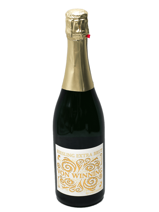 Von Winning Riesling Extra Brut Sekt [V92]-Bottle Barn
