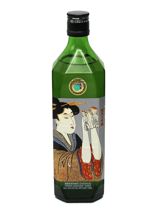 Wakatake Junmai Daiginjo "Onna Nakase" 720ml-Bottle Barn