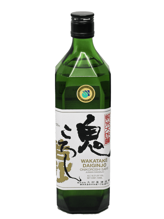 Wakatake "Onikoroshi" Junmai Daiginjo 720ml-Bottle Barn