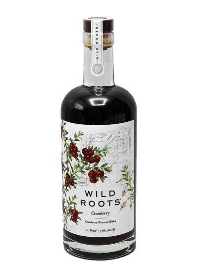 Wild Roots Cranberry Flavored Vodka 750ml