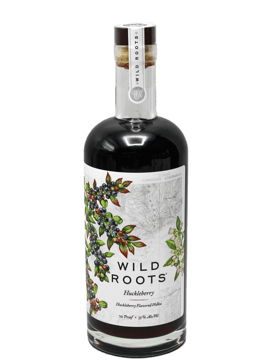 Wild Roots Huckleberry Infused Vodka 750ml-Bottle Barn