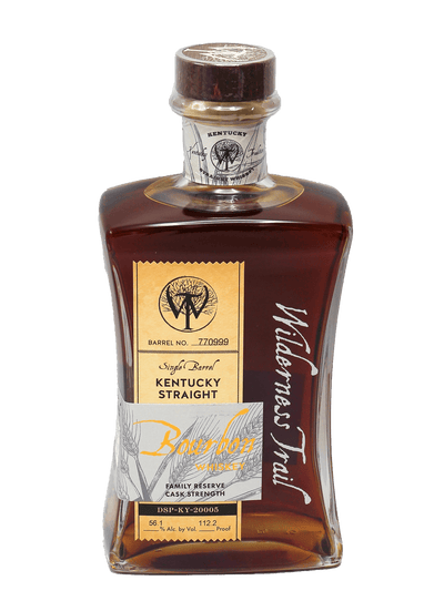 Wilderness Trail Bottle Barn Barrel Select Family Reserve Cask Strength Bourbon Whiskey 750ml